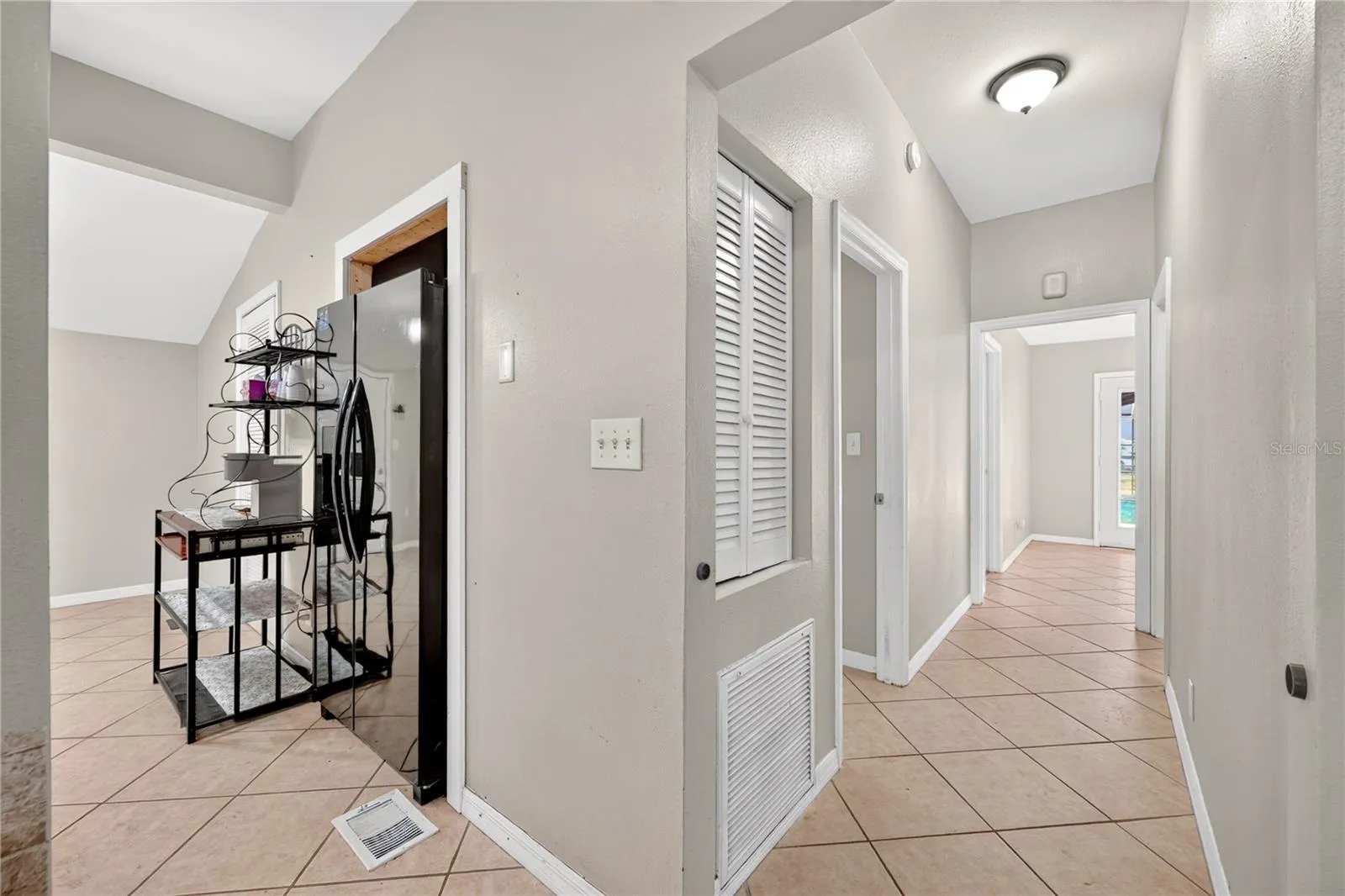 Kitchen into Hallway