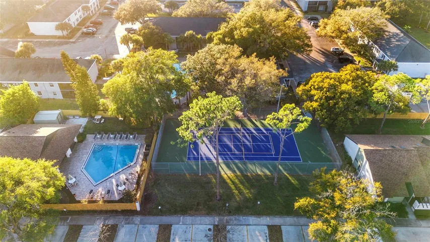 Community Pool and Tennis court