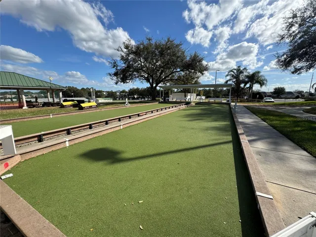 Bocce courts