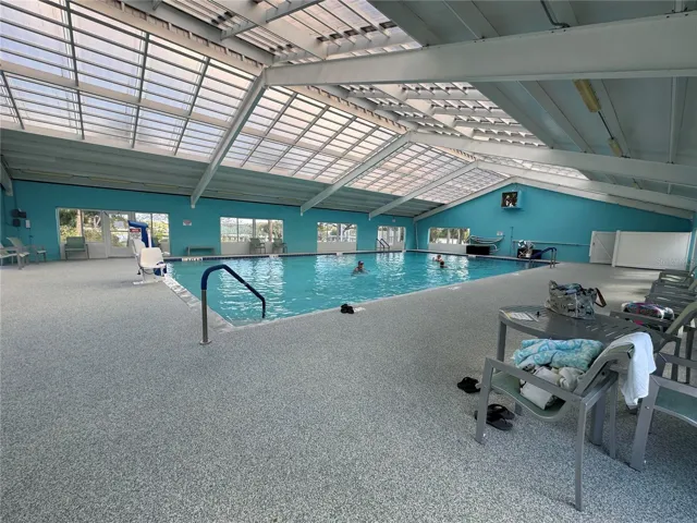 Indoor salt water pool