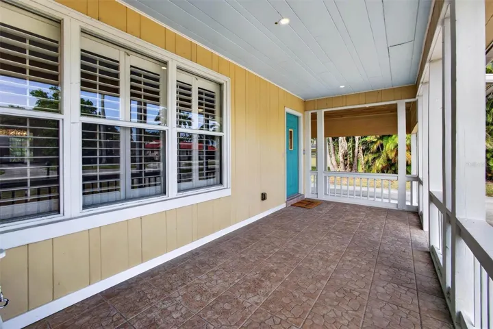 Front porch.