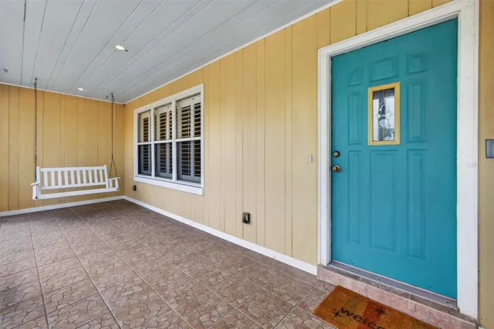 Front porch.