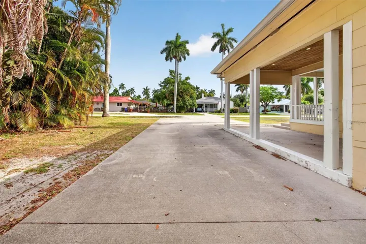 Carport and parking
