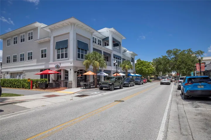 Downtown Main Street shops