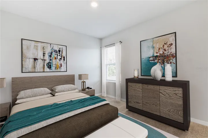 This image is virtually staged. Bedroom 2.