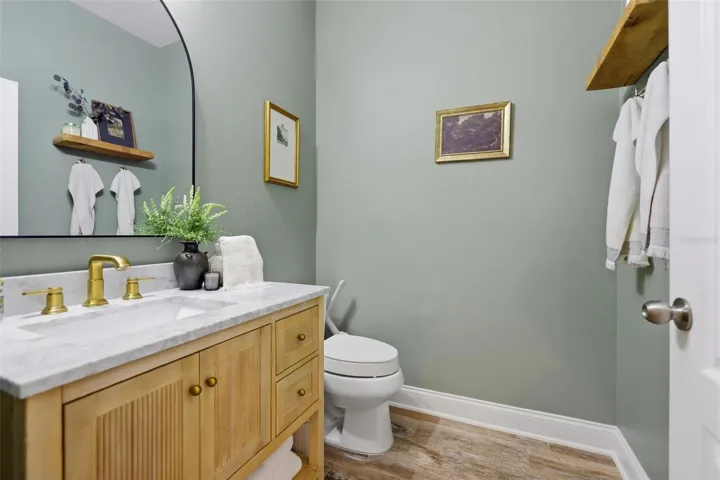 Half bathroom