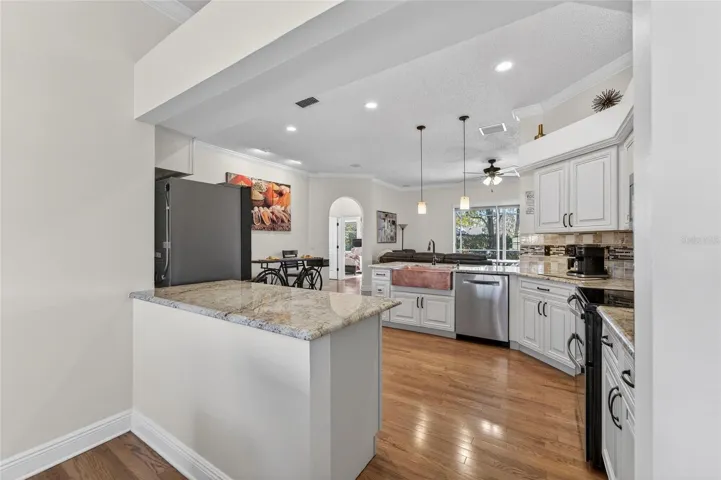Kitchen Entrance from Living Room