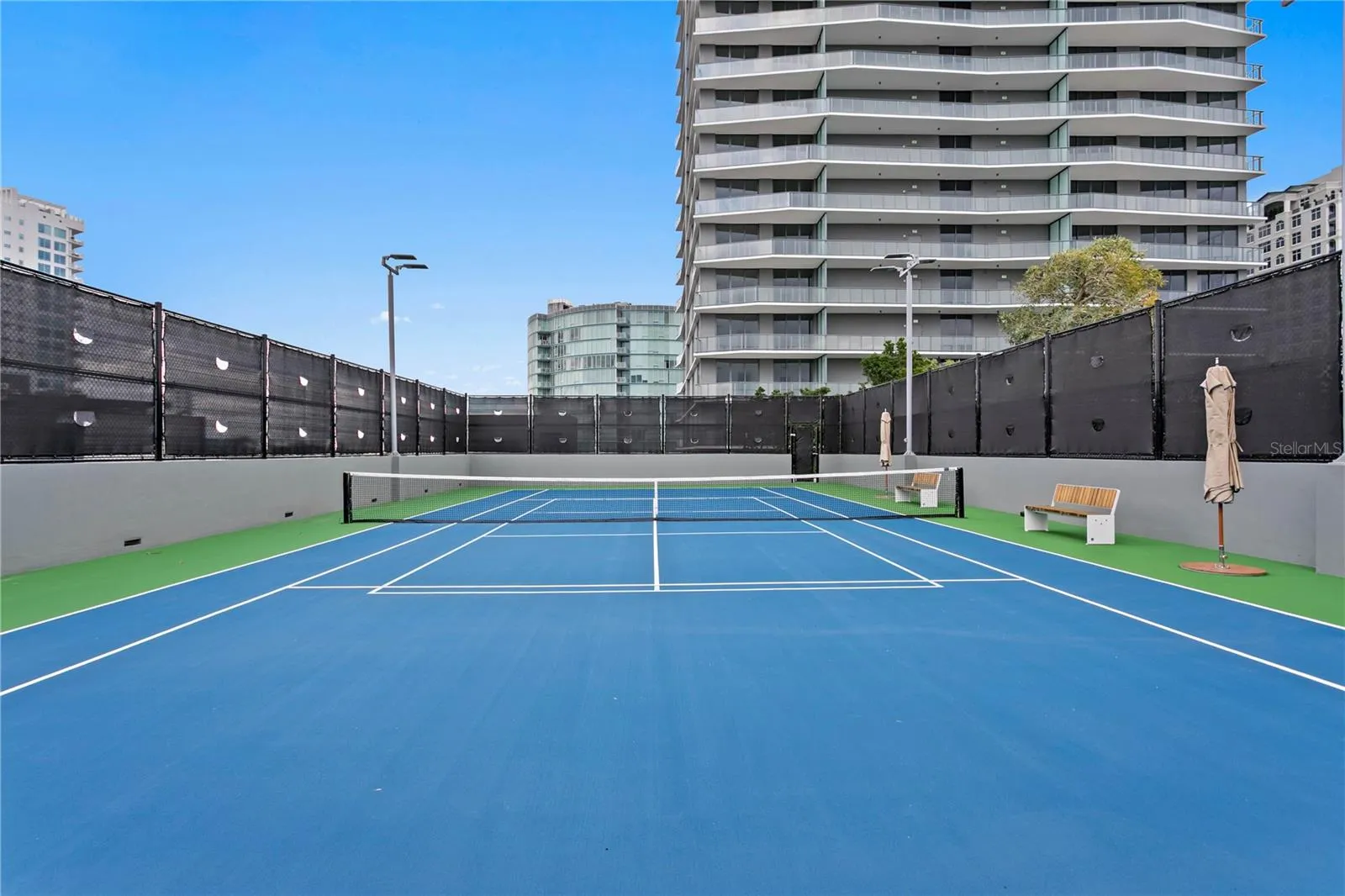 Pickleball &amp; Tennis Court