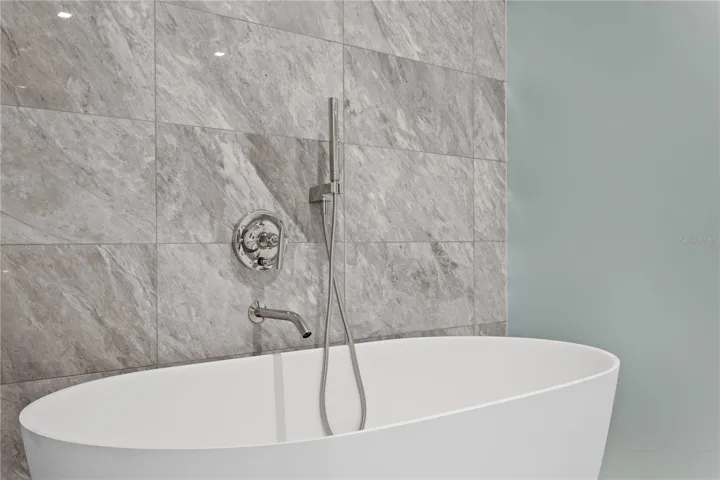 Primary Bath with Freestanding Tub