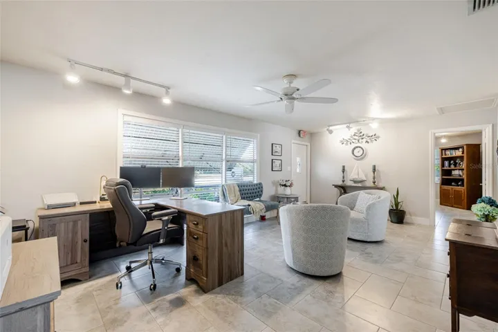 Reception area