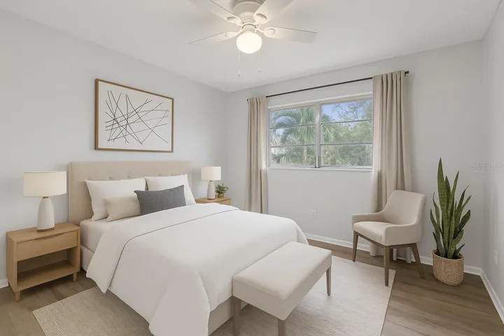 bedroom 3 virtually staged