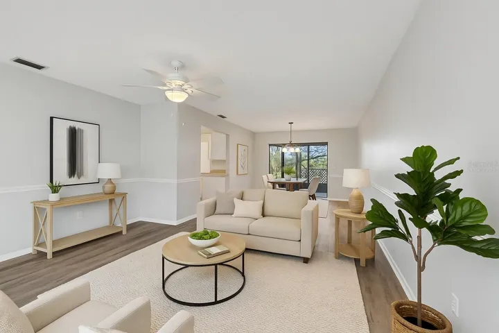 livingroom virtually staged