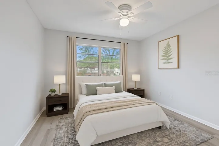 bedroom 1 virtually staged