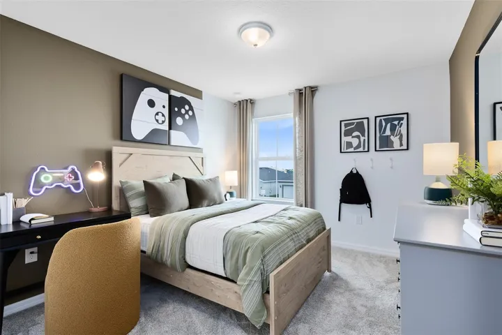 Photos are from a furnished model. Options for this home may vary.