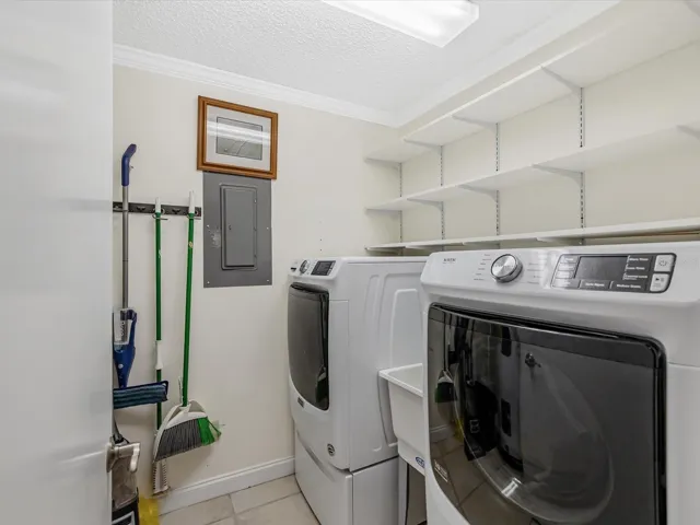 Large Laundry Inside Closet