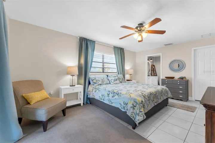 Master or primary bedroom  12'1