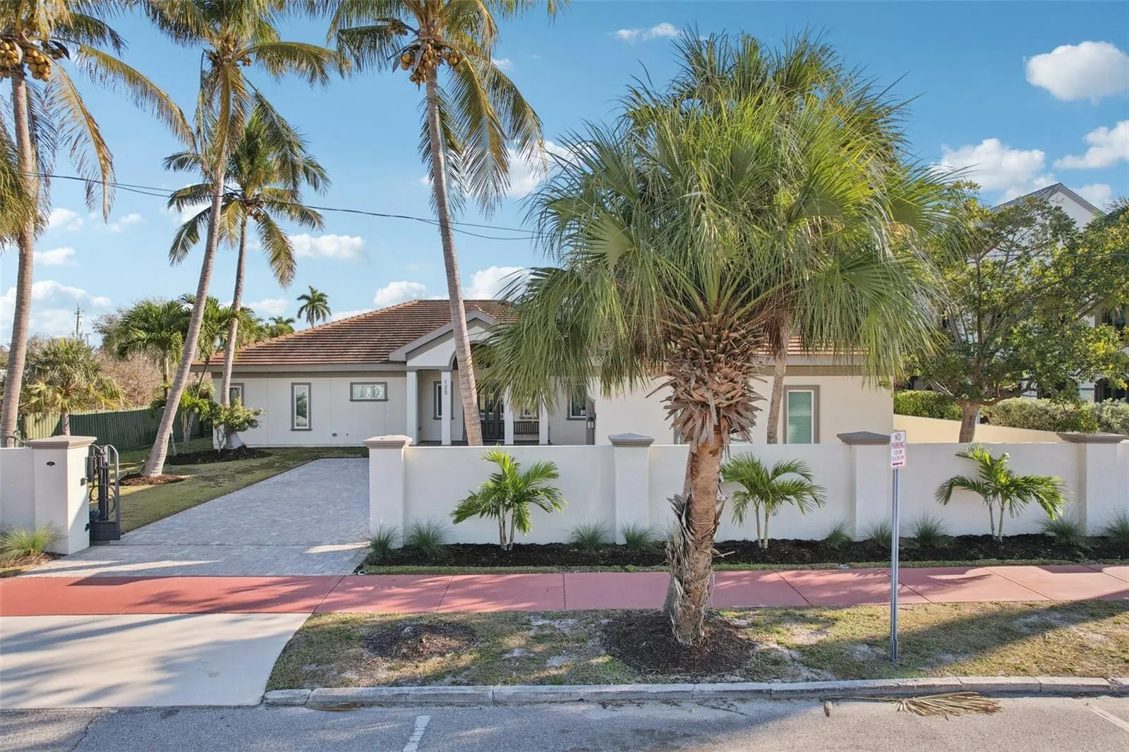 Street view of the house