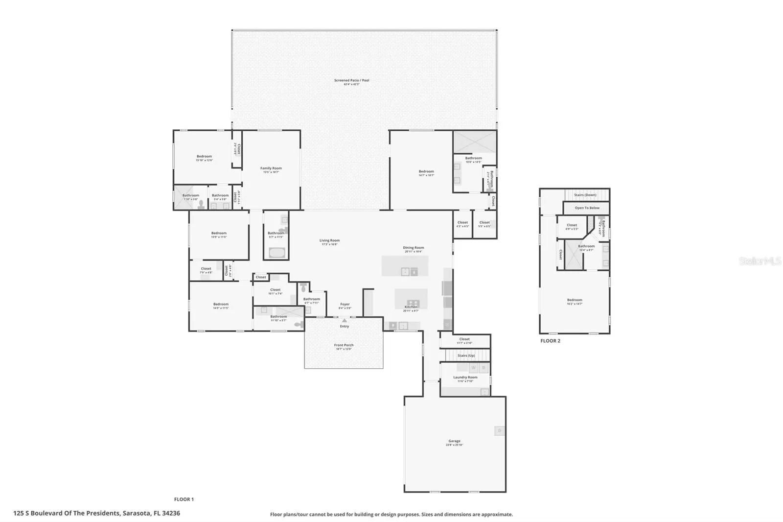 Floor plan down and upstairs