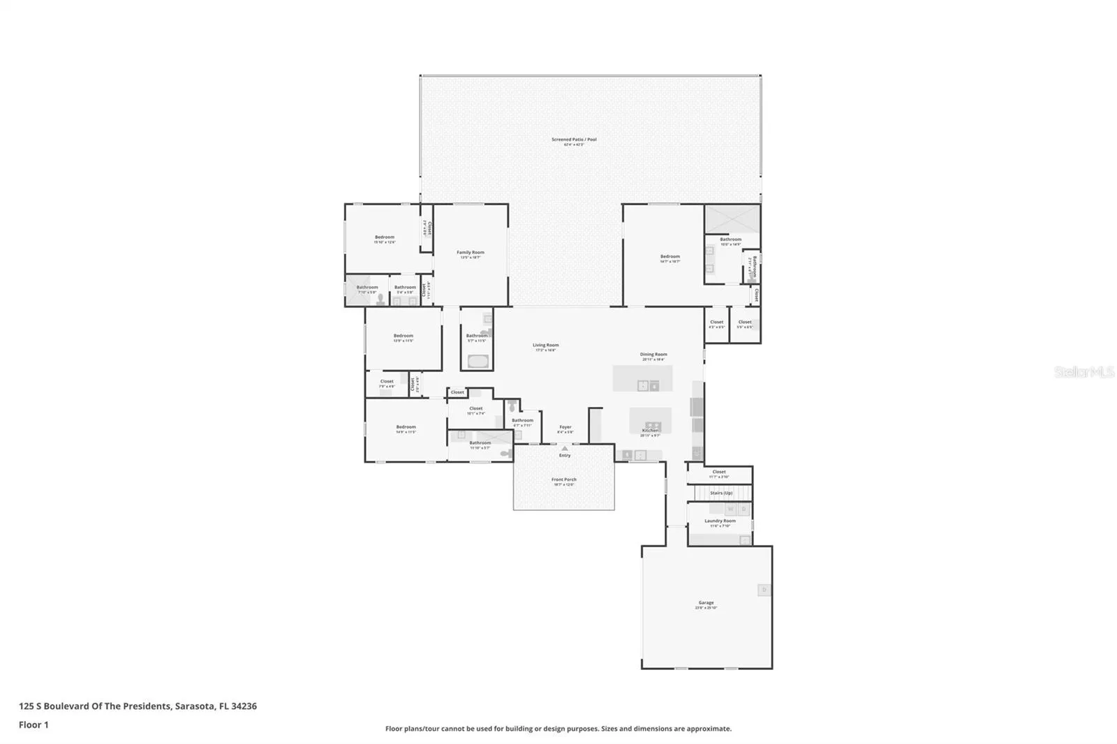 Floor plan downstairs