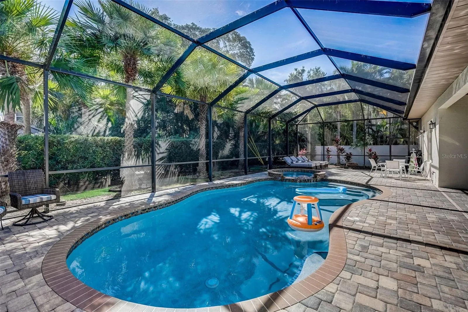 Heated pool