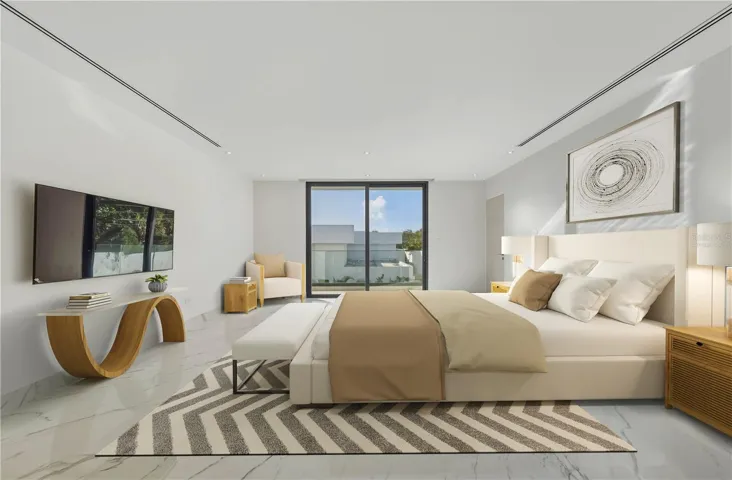 Guest Bedroom - This image has been virtually staged and does not reflect the current state of the property.