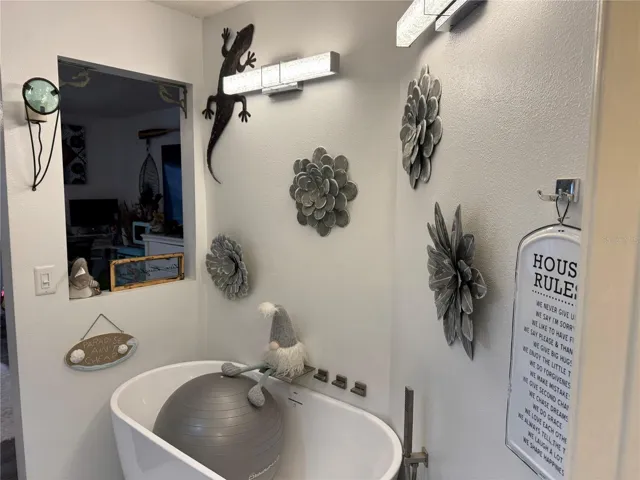 Soaker Tub with Walk in Closet