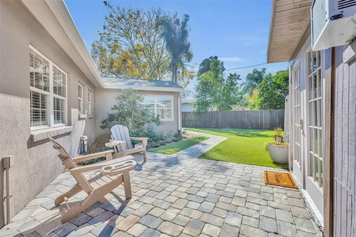 Detached Office Patio