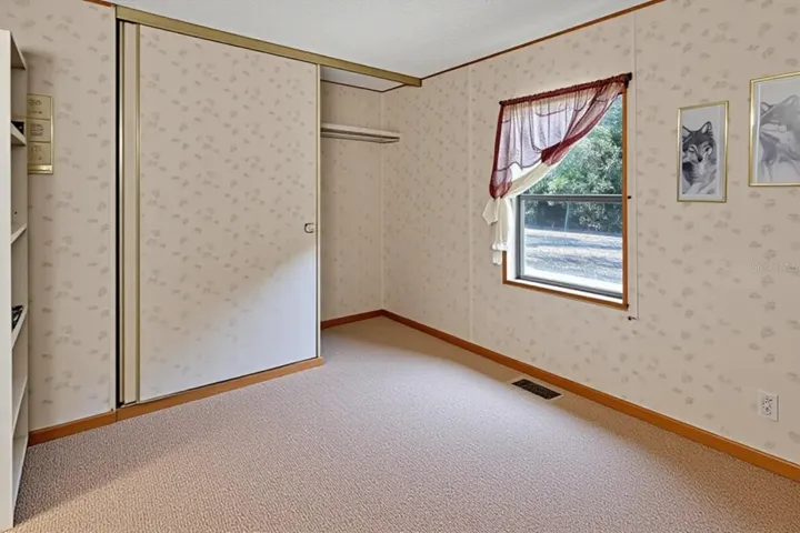 Bedroom #3 showing it empty