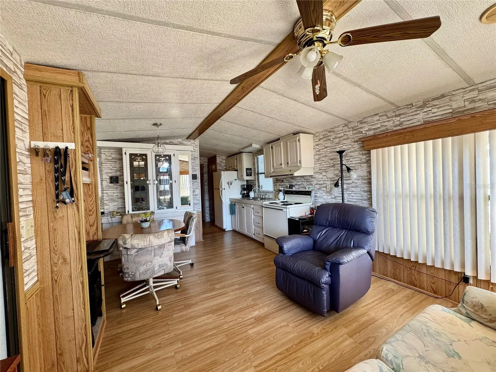 Living Room, Dinette & Kitchen