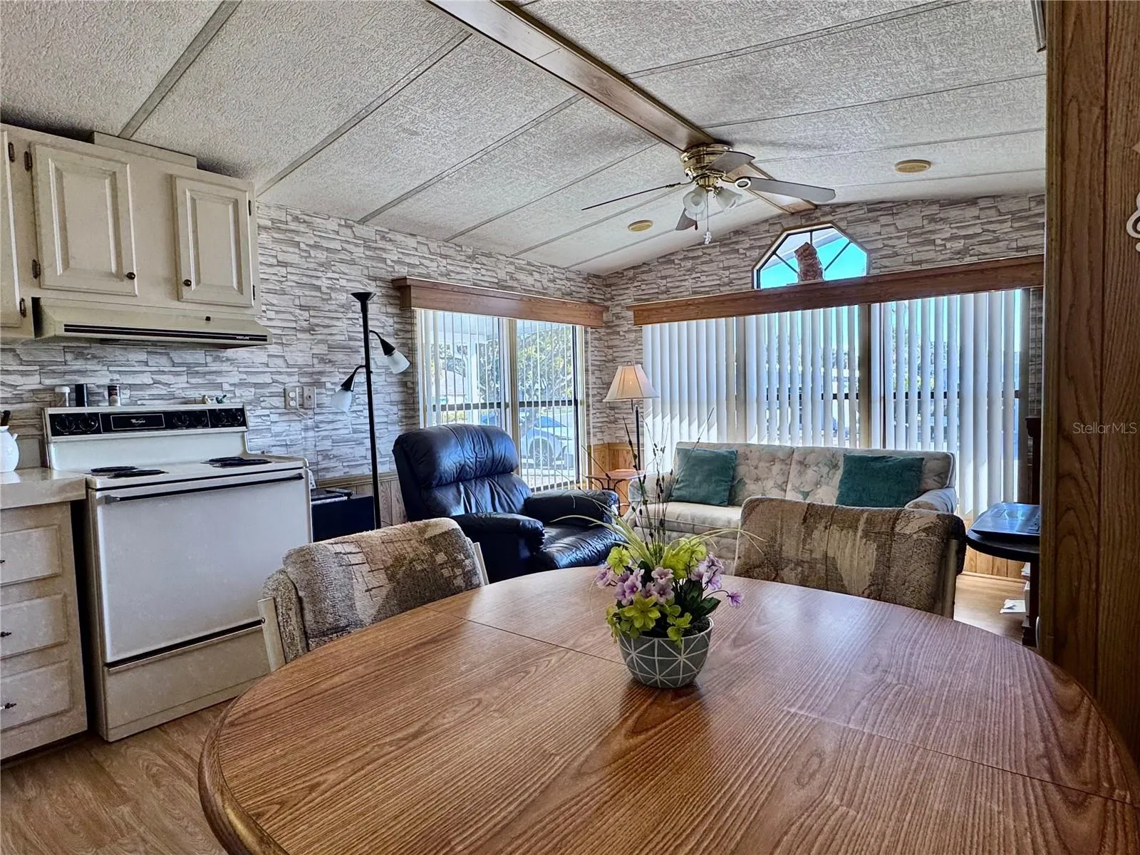 Living area from dinette
