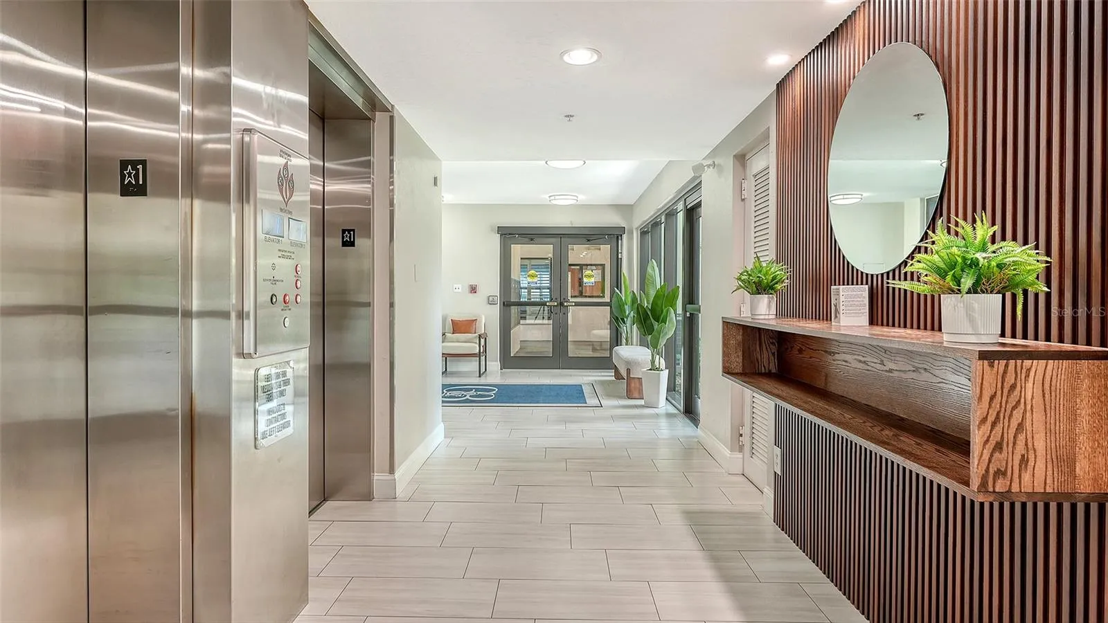 Building F Lobby Entrance