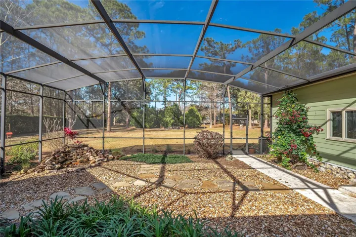 Screened Garden