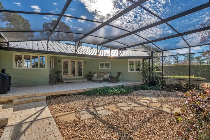 Screened Garden