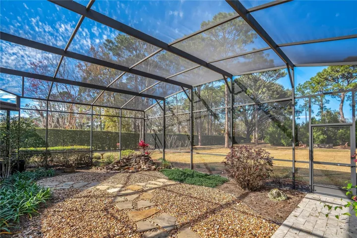 Screened Garden