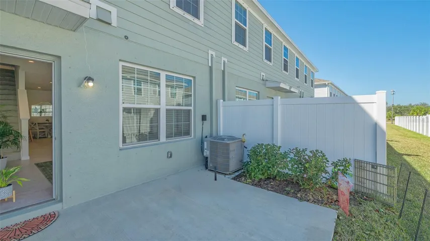 Looking into home from the patio