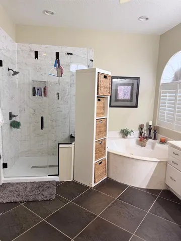 primary room new shower