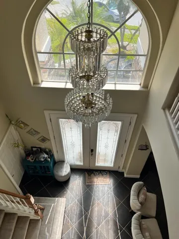 entrance of the house