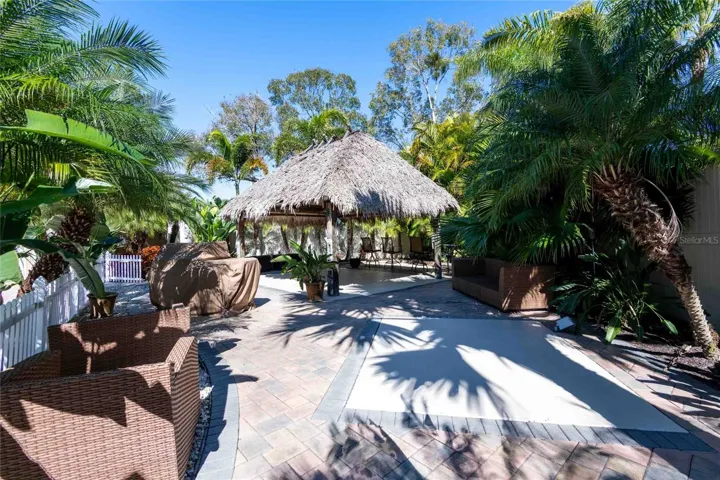 So much fun - relax all day on your own lot and sit under the Tiki Hut when you want to get some shade.