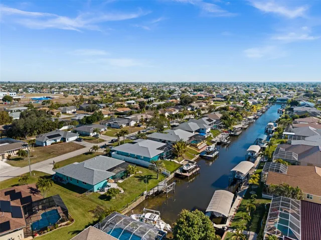Southern exposure waterfront setting
