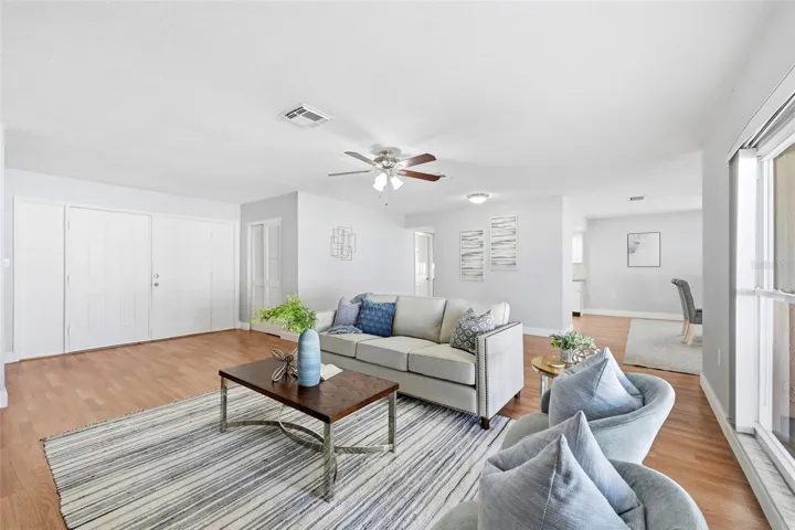 FRONT ENTRANCE INTO THE LIVING /FAMILY ROOM