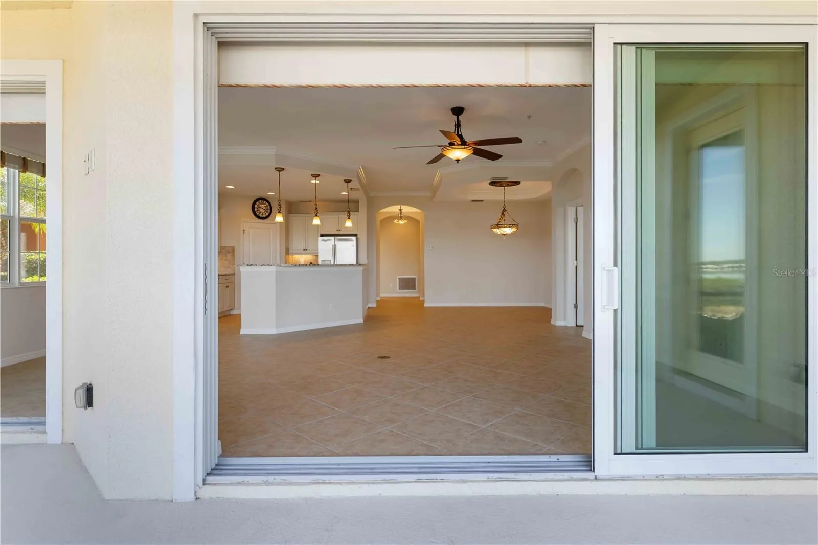 View from the Lanai into the unit.