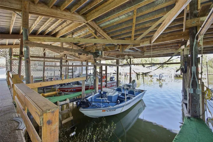 Boat slip #5.