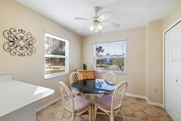 Dining area