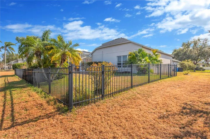 Rear of home