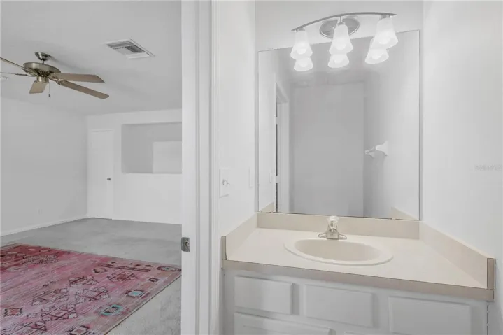 Half Bath in Loft