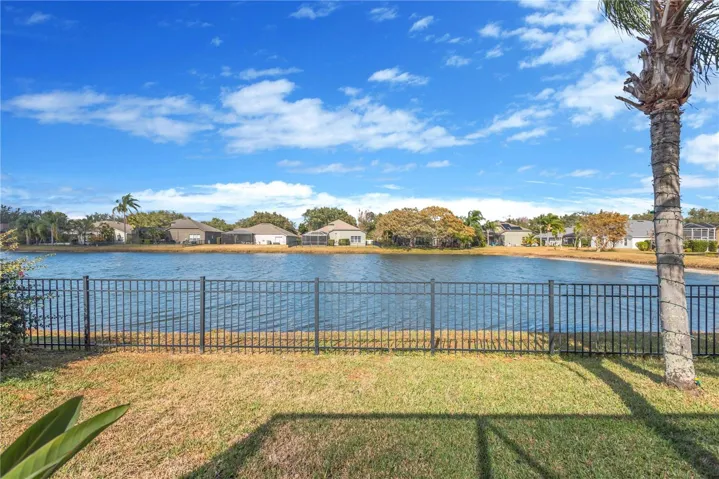 Sweeping view of Lake Fern.