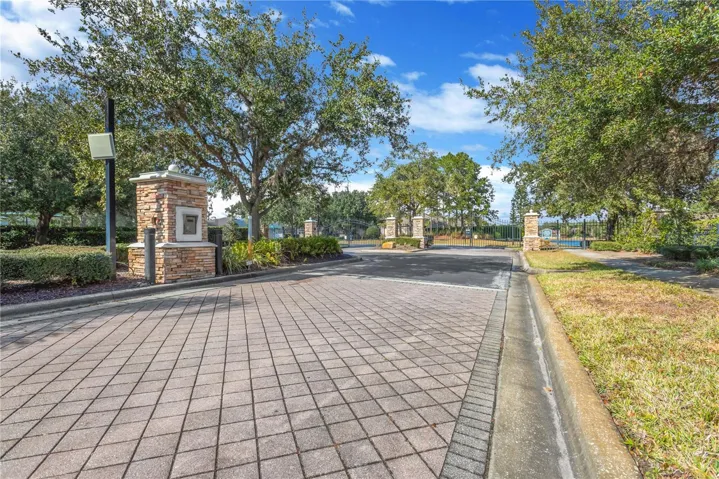 Gated Community entrance to Fern Glen