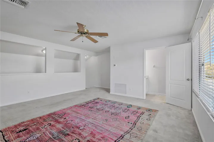 Upstairs Loft with a half bathroom