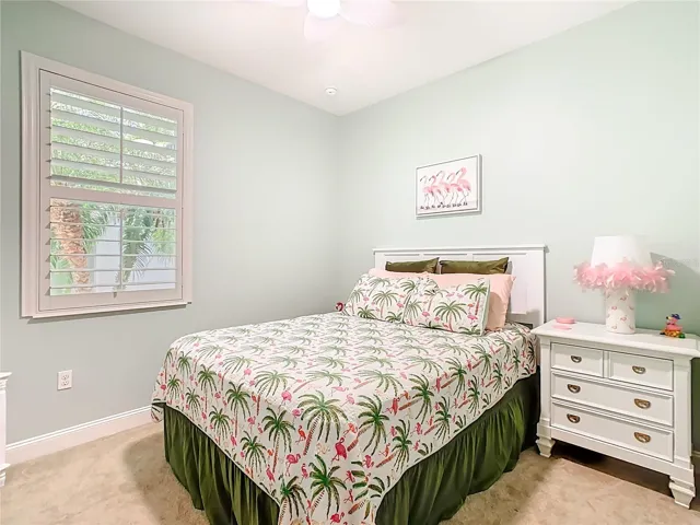 Second Bedroom with Ceiling Fan