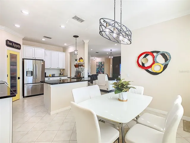 Upgraded Lighting and Additional Canned lighting in Kitchen